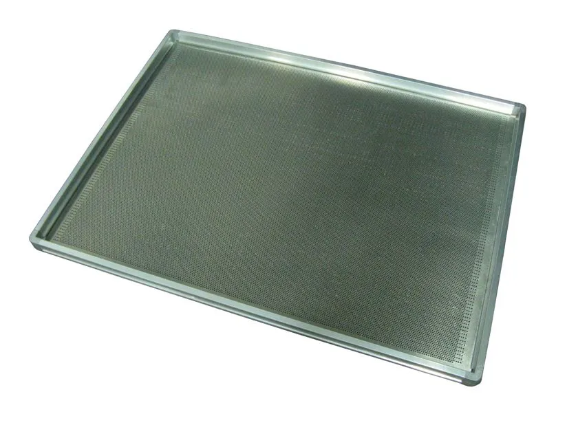 Flat and Wavy Perforated Aluminum Frame Trays